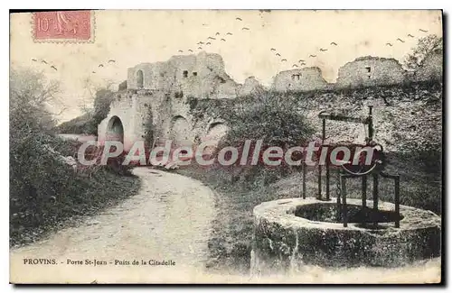 Ansichtskarte AK Provins Porte St Jean Puits De La Citadelle