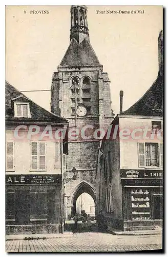 Cartes postales Provins Tour Notre Dame Du Val