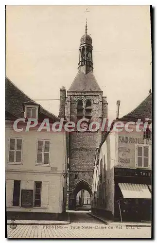 Cartes postales Provins Tour Notre Dame Du Val