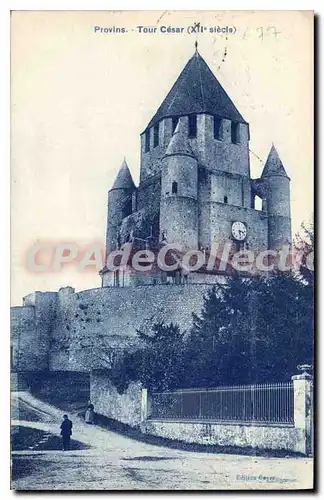 Cartes postales Provins Tour Cesar