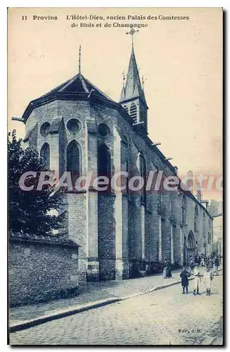 Cartes postales Provins L'Hotel Dieu Ancien Palais Des Comtesses