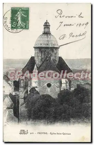 Cartes postales Provins Eglise Saint Quiriace