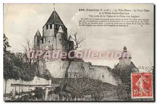 Cartes postales Provins La Ville Haute La Tour Cesar