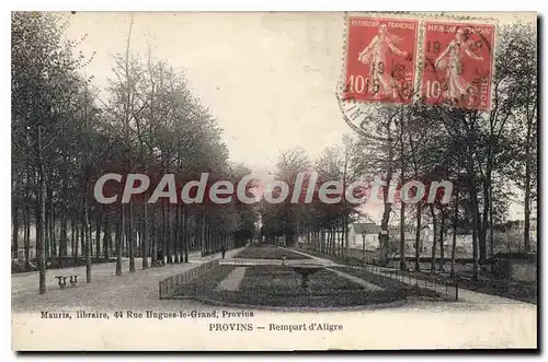 Cartes postales Provins Rempart D'Aligre