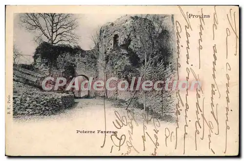 Cartes postales Provins Poterne Faneron