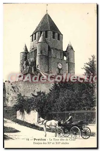 Cartes postales Provins La Tour Dite De Cesar Donjon