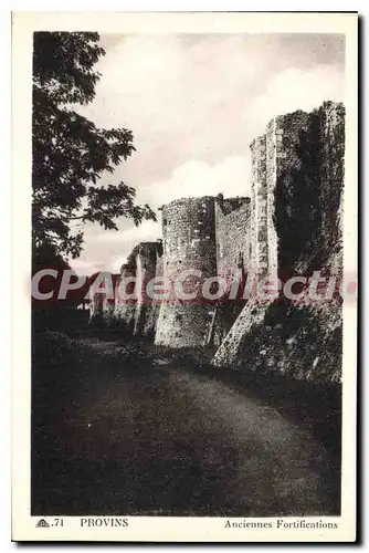 Ansichtskarte AK Provins Anciennes Fortifications