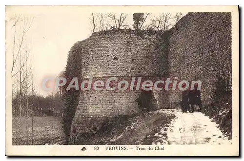 Cartes postales Provins Trou Du Chat