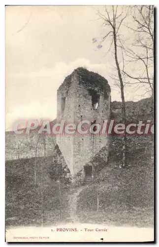 Cartes postales Provins Tour Carree