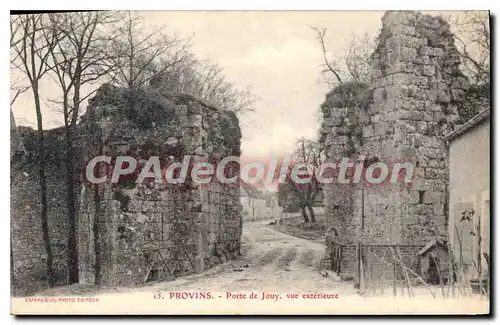 Cartes postales Provins Porte De Jouy Vue Exterieure