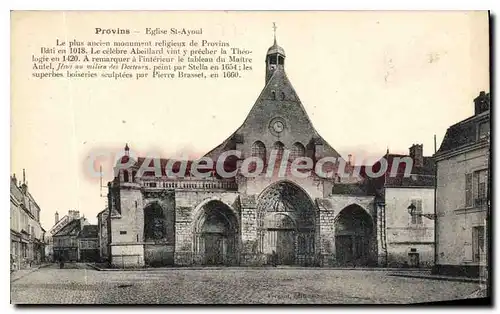 Cartes postales Provins Eglise St Ayoul