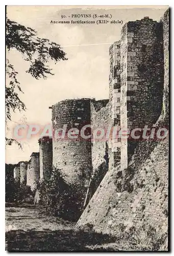 Cartes postales Provins Anciennes Fortifications