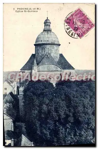 Ansichtskarte AK Provins Eglise St Quiriace