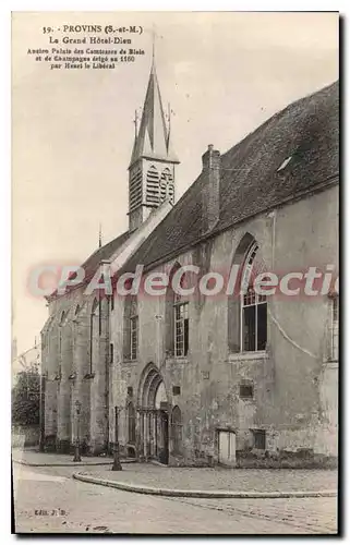 Ansichtskarte AK Provins Le Grand Hotel Dieu 1160