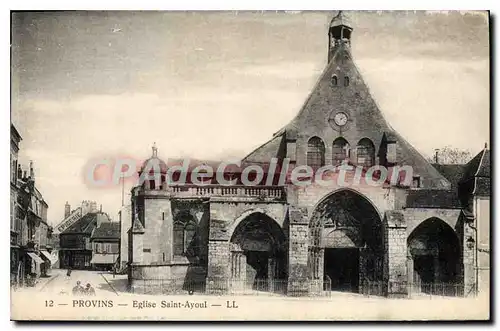 Cartes postales Provins Eglise Saint Ayoul