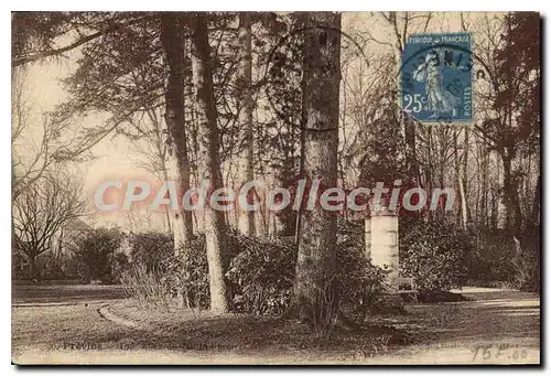 Cartes postales Provins rue Thibault jardin Garnier