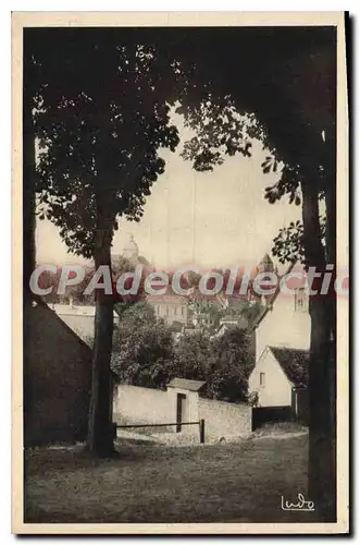 Ansichtskarte AK Provins Le Ville Haute Vue Des Promenades Eglise