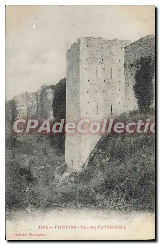 Cartes postales Provins Vue Des Fortifications