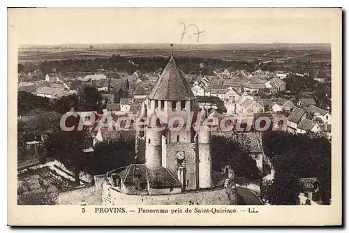 Cartes postales Provins Panorama Pris De Saint Quiriace