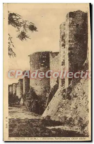 Cartes postales Provins Anciennes Fortifications