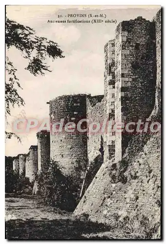 Cartes postales Provins Anciennes Fortifications