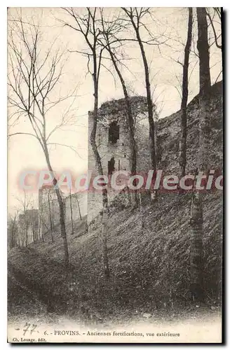 Cartes postales Provins Anciennes Fortifications Vue Exterieure