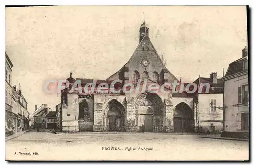 Cartes postales Provins Eglise St Ayoul