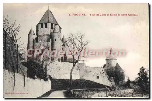 Ansichtskarte AK Provins Tour De Cesar Et Dome De Saint Quiriace