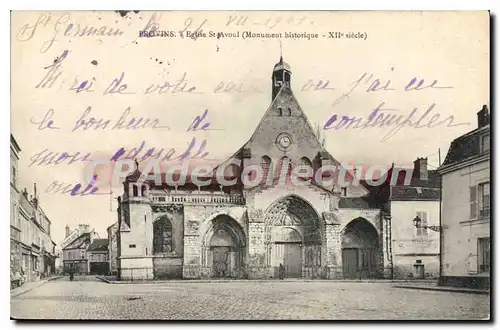 Cartes postales Provins Eglise St Avoul