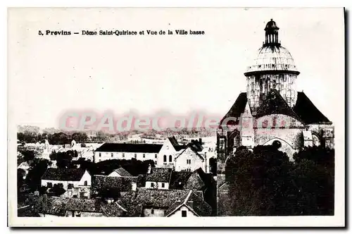 Ansichtskarte AK Provins Dome Saint Quiriace Et Vue De La Ville Basse