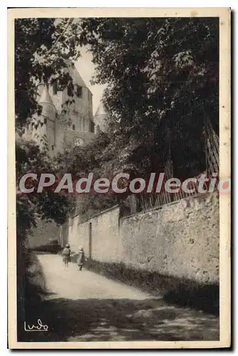 Cartes postales Provins La Tour Cesar Vue De La Rue Aux Rats