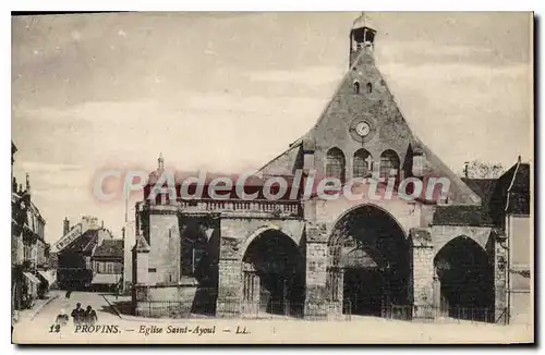 Cartes postales Provins Eglise Saint Ayoul