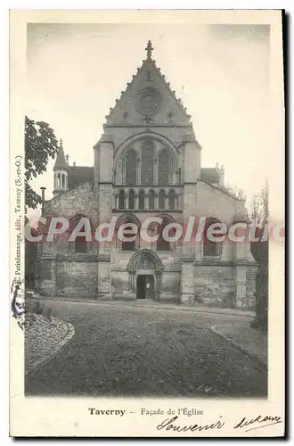 Cartes postales Taverny Facade De I'Eglise