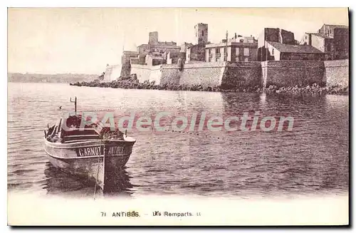 Cartes postales Antibes Les Remparts