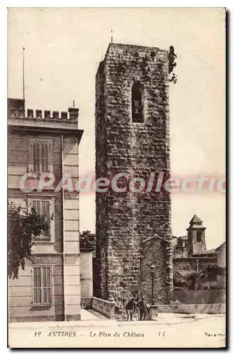 Cartes postales Antibes Le Plan Du Chateau