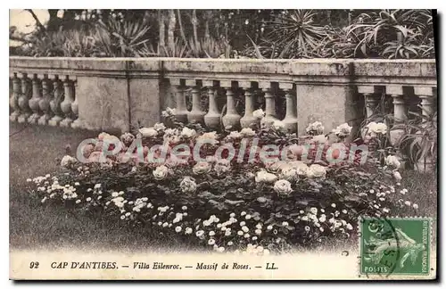 Cartes postales Cap D'Antibes Villa Eilenroc Massif De Roses