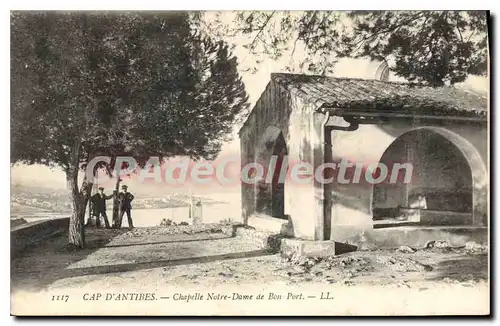 Cartes postales Cap D'Antibes Chapelle Notre Dame De Bon Port