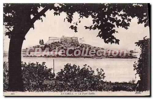 Cartes postales Antibes Le Fort Reille