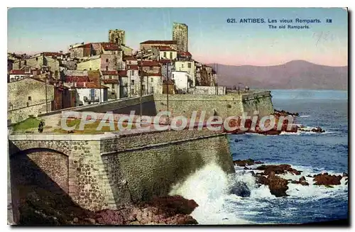 Cartes postales Antibes Les Vieux Remparts