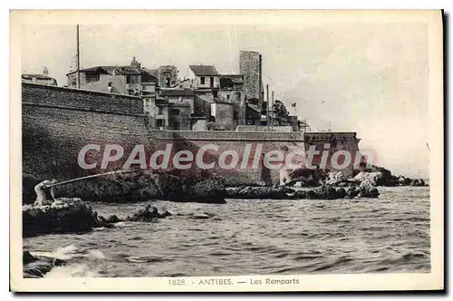 Cartes postales Antibes Les Remparts