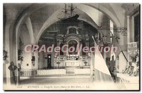 Cartes postales Antibes Chapelle Notre Dame De Bon Port