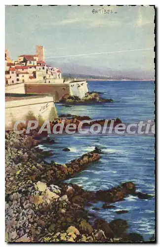 Cartes postales Antibes Les Remparts De La Vieille Ville