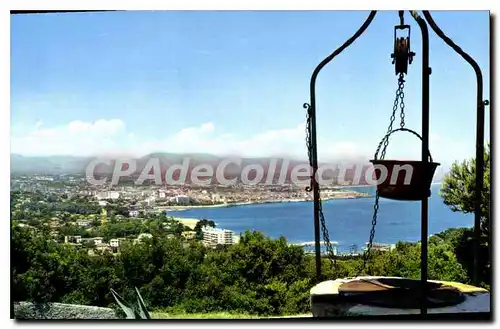 Cartes postales La Cote D'Azur Antibes Vue Generale Prise De La Garoupe