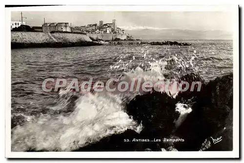 Cartes postales Antibes Les Remparts