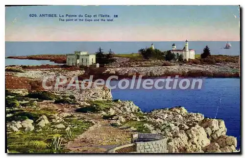 Cartes postales Antibes La Pointe Du Cap Et I'Ilette