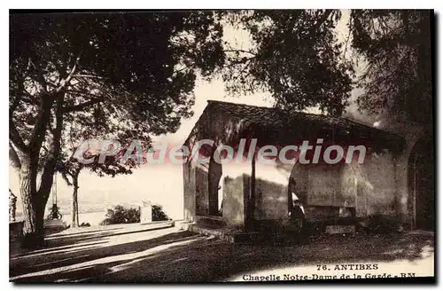 Cartes postales Antibes Chapelle Notre Dame De La Garde