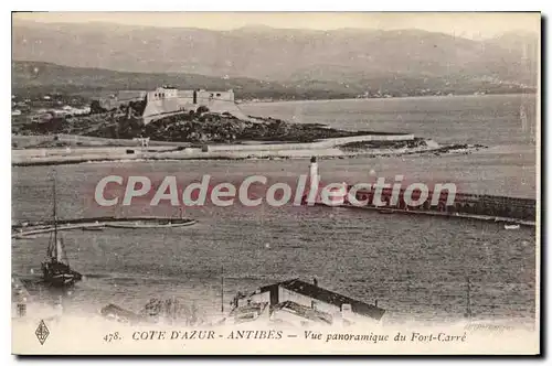 Cartes postales Antibes Vue Panoramique Du Fort Carre