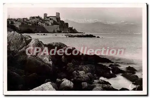 Cartes postales Antibes Et La Chaine Des Alpes