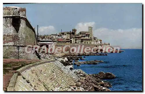 Ansichtskarte AK Antibes La Vieille Ville Et Les Remparts