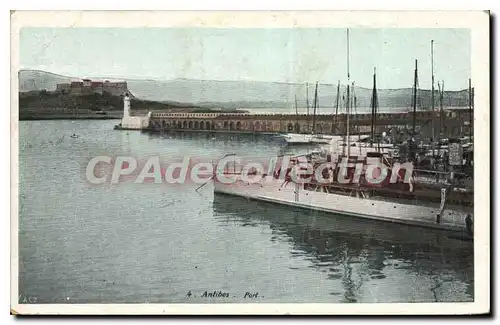 Cartes postales Antibes Port